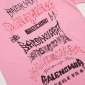 Replica Balenciaga 2024 SS Letter logo printed short sleeve T-shirt