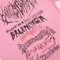 Replica Balenciaga 2024 SS Letter logo printed short sleeve T-shirt