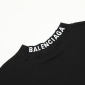 Replica Balenciaga 2024 SS neckline letter short sleeve T-shirt