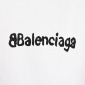 Replica Balenciaga BLCG 24SS Graffiti small letter print short sleeve T-shirt