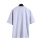 Replica Balenciaga BLCG 24SS reverse embroidery double loop double-sided short-sleeved T-shirt