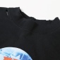 Replica Balenciaga BLCG 24SS Earth print ripped to make old washed short sleeve T-shirt
