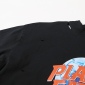 Replica Balenciaga BLCG 24SS Earth print ripped to make old washed short sleeve T-shirt