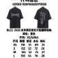 Replica Balenciaga BLCG 24SS Year of the Dragon Limited hollowed flame Totem short sleeve T-shirt