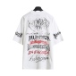Replica Balenciaga BLCG 24SS Dragon Year hand-painted graffiti logo full print short-sleeved T-shirt