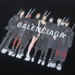 Replica Balenciaga BLCG 24SS First generation Sky Group portrait printed short-sleeved T-shirt
