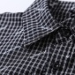 Replica Balenciaga BLCG plaid bullet-curtain short-sleeved shirt