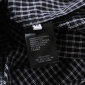 Replica Balenciaga BLCG plaid bullet-curtain short-sleeved shirt