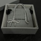 Replica Balenciaga Bow necklace