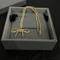 Replica Balenciaga Bow necklace