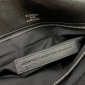 Replica Balenciaga Waxed black chain underarm package