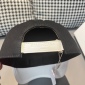 Replica Balenciaga Black and white color-coded baseball cap