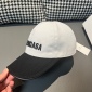 Replica Balenciaga Black and white color-coded baseball cap