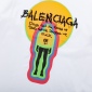 Replica Balenciaga summer print alphabet embroidery Tshirt