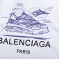 Replica Balenciaga Daddy shoe sketch print Tshirt