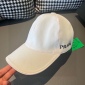 Replica Prada Embroidered logo baseball cap