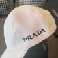 Replica Prada Embroidered logo baseball cap