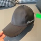 Replica Prada Embroidered logo baseball cap