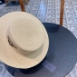 Replica Prada flat Straw Sun Hat