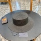 Replica Prada flat Straw Sun Hat