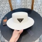 Replica Prada flat Straw Sun Hat