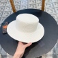 Replica Prada flat Straw Sun Hat