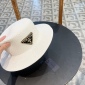 Replica Prada flat Straw Sun Hat