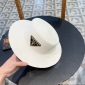 Replica Prada flat Straw Sun Hat