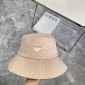 Replica Prada Pleated premium sunshade fisherman hat