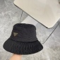 Replica Prada Pleated premium sunshade fisherman hat