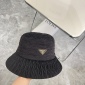 Replica Prada Pleated premium sunshade fisherman hat