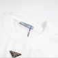 Replica Prada neckline triangle T-shirt