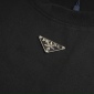 Replica Prada neckline triangle T-shirt