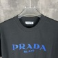 Replica Prada Letter logo couple short sleeve T-shirt