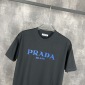 Replica Prada Letter logo couple short sleeve T-shirt