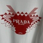 Replica Prada Letter logo couple short sleeve T-shirtPrada Letter logo couple short sleeve T-shirt