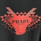 Replica Prada Letter logo couple short sleeve T-shirt