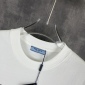 Replica Prada Letter logo couple short sleeve T-shirt