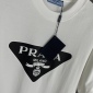 Replica Prada Letter logo couple short sleeve T-shirt