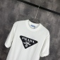 Replica Prada Letter logo couple short sleeve T-shirt