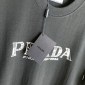 Replica Prada Letter logo couple short sleeve T-shirt