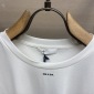 Replica Prada 23SS new small letter LOGO printed short-sleeved Tee shirt