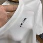 Replica Prada 23SS new small letter LOGO printed short-sleeved Tee shirt