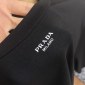 Replica Prada 23SS new small letter LOGO printed short-sleeved Tee shirt