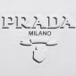 Replica Prada Three-dimensional pressed cotton T-shirt