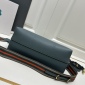 Replica Prada logo leather handbag