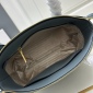 Replica Prada logo leather handbag