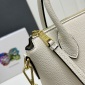 Replica Prada logo leather handbag