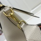 Replica Prada logo leather handbag