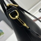 Replica Prada logo leather handbag